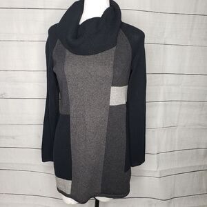 Fenn Wright Manson knit sweater colorblock Small